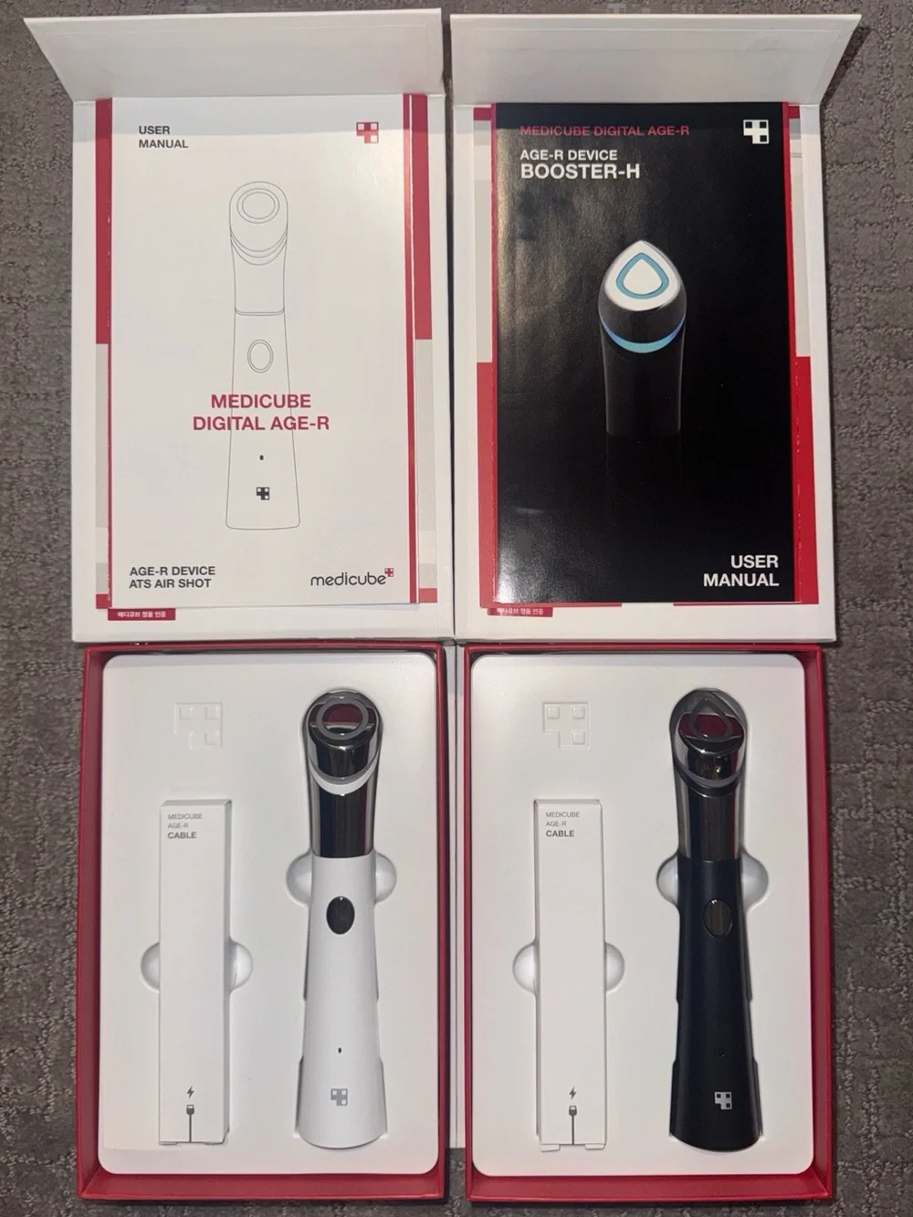 MediCube Age-R Air & Age-R Booster Skincare Device Set